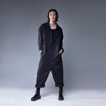 Aman No.73 男仕工裝 黑色