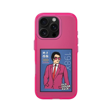 iPhone 16 Pro Clear 粉漾桃 - 老屋顏 Old House Face - 男子西服