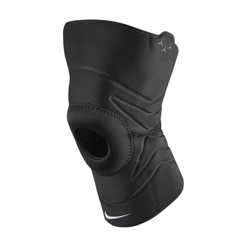 NIKE PRO 開口護膝套3.0 健身 運動 護具 關節支撐 防撞 防護 保護 耐用 透氣 舒適 黑 S/M/L/XL