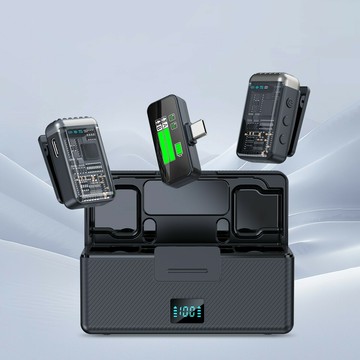 新款私模磁吸無線領夾麥克風直播錄音短視頻收音麥采訪專業級降噪【北歐居家生活】