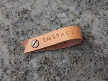 【客製化禮物】手工皮革集線器/多色/長版-免費烙印名字