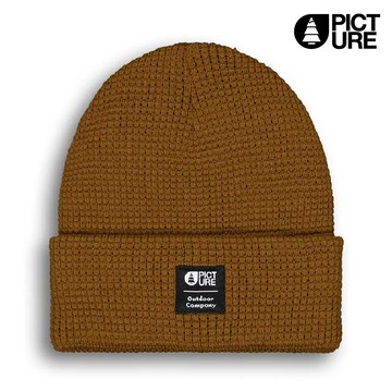 Picture 反摺毛帽【焦糖棕/Bronze Brown】/F/  York Beanie B0280P