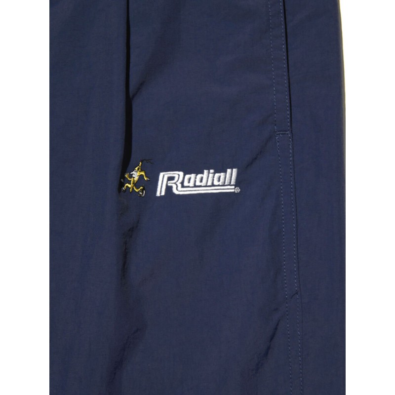 RADIALL ラディアル トラックパンツ メンズ ブランド サプレックスナイロン イージーパンツ 2タック 薄手 撥水 Laidback TRACK  PANTS | LINEブランドカタログ