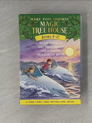 【書寶二手書T1／兒童文學_YAM】Magic Tree House Volumes 9-12 Boxed Set_4本合售_Osborne, Mary Pope