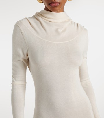 Aya Muse Viva knitted silk and cashmere maxi dress