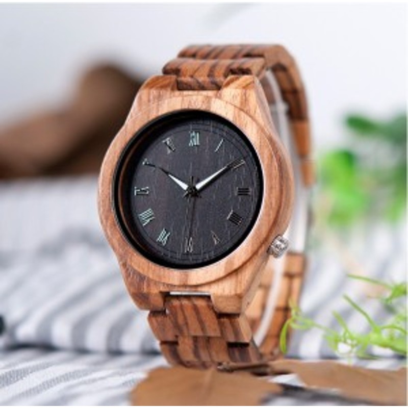 木製 腕時計 クォーツ ウッド メンズ シンプル ボボバード ウォッチ BOBO BIRD MENS WOOD Watch 男性用 |  LINEショッピング 2350円