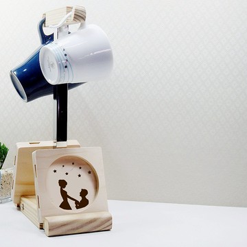 流星 許願 求婚 杯墊 結婚禮物 鑽戒 客製 囍事連連 馬克杯掛架