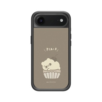 iPhone Air Mod NX -邊框背蓋組合 (相機按鈕) 黑 - 爽爽貓 Song Song Meow by SECOND - 一塊爽貓蛋糕