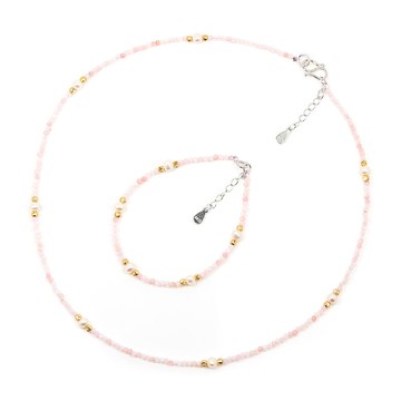 【正佳珠寶】天然淡水珍珠 極細粉澳寶 珍珠項鍊 珍珠手鍊