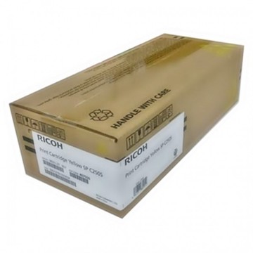 ricoh 407550 sp c250s原廠黃碳粉匣 適用:c261sfnw/c261dnw