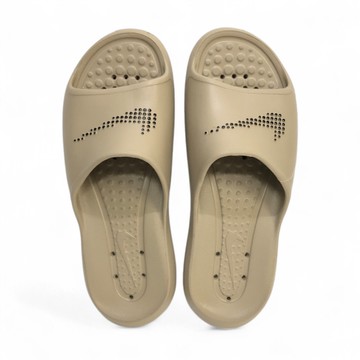 NIKE 拖鞋 VICTORI ONE SLIDE 卡其 點點 防水 輕量 男 CZ5478-200