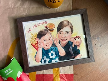 【32K訂製肖像】輕透水彩