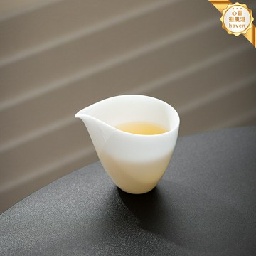 【冰種玉瓷】公道杯 茶海 茶具 茶器 茶具配件 德化白瓷 輕奢簡約 功夫茶具 家用分茶器 防燙防漏
