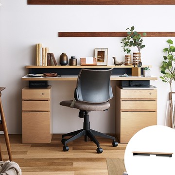 KOIZUMI NESTIS桌上架KWA-94‧幅135cm原木 W135*D18*H11.5 cm