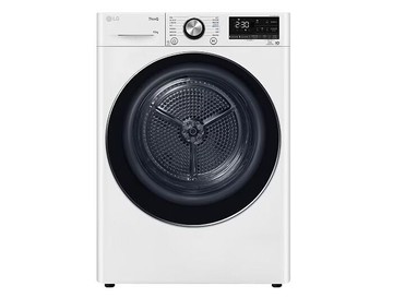 LG 樂金 10公斤免曬衣乾衣機 雙變頻熱泵除濕  ( WR-100VW) 冰瓷白 含基本定位安