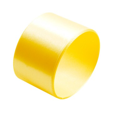 40mm 緞帶  1個  黃色  45m
