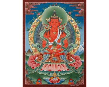 每一幅唐卡畫都是通往喜馬拉雅山靈魂的窗口