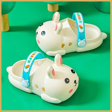 🧸百搭童鞋🧸兒童拖鞋女夏季可愛夏天超軟學步軟底中小童洞洞鞋夏天萌男童涼鞋 EEV5