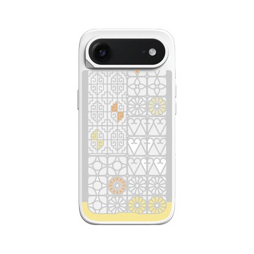 iPhone Air SolidX 白 - 老屋顏 Old House Face - 台灣經典鐵窗花 - 南