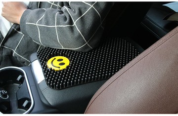 美琪 按摩保健 汽車中央扶手箱3D硅膠按摩墊 通用型扶手箱套