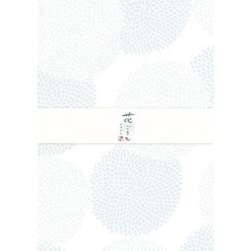 🌙【YXJ】和紙信紙 藍花｜🇯🇵日本空運｜古川紙工｜信紙 美濃和紙 信紙信封 文青 夜影小居