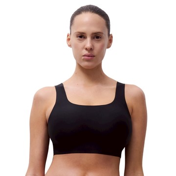 【Chantelle Lab】SoftStretch Power_機能升級U領無痕無鋼圈運動內衣_(26BQ2_011黑