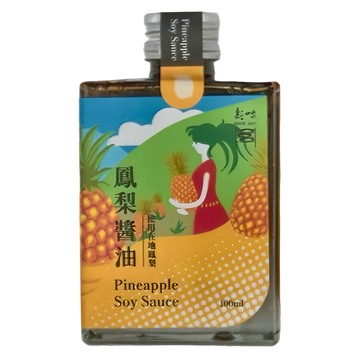 新味醬油 鳳梨醬油  100ml  1瓶