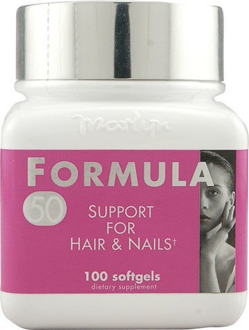 Naturally Vitamins Formula 50 Support For Hair & Nails 100 Softgels