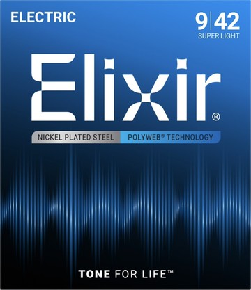 Elixir 12000 POLYWEB 鍍鎳鋼 (09-42)