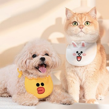 【LINE FRIENDS官方授權】經典系列寵物領巾(共5款)