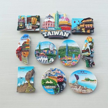 【台灣出貨】台灣各地旅遊造型磁鐵 冰箱磁鐵 台灣冰箱貼 創意磁鐵 冰箱磁鐵留言板 磁吸貼 居家裝飾 磁鐵貼 冰櫃貼