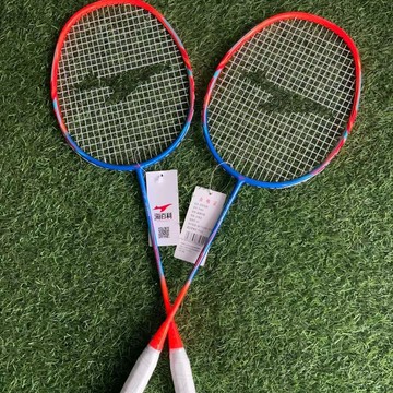 海百利全碳素羽毛球對拍 男女成人比賽訓練專用耐打羽毛球套裝【益三和】可開發票