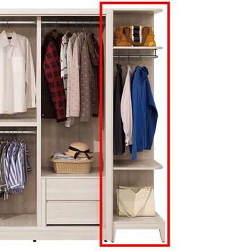 obis 海芋1.5尺轉角置物衣櫃