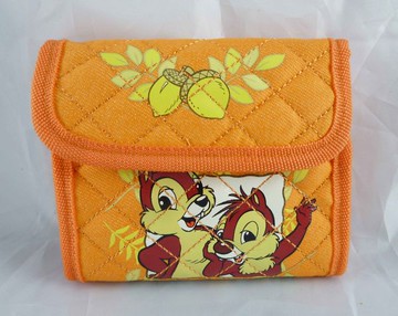 【震撼精品百貨】Chip N Dale 奇奇蒂蒂松鼠 錢包 附頸繩  震撼日式精品百貨