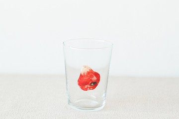 【+t企劃】水果玻璃杯-蓮霧整顆