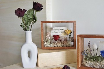 表白練習花盒 / 紅玫花園+925銀飾品