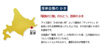 定期便 3ヶ月 北海道 厚岸産 牡蠣 Lサイズ 20個 (各回20個×3ヶ月分,合計60個) 殻付き 生食 カキナイフ付き かき カキ