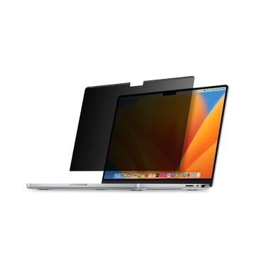 Kensington UltraThin 磁性螢幕防窺濾片，適用於 14 吋 MacBook Pro
