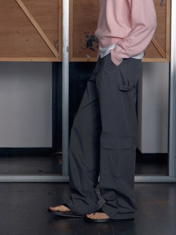 3-Pocket Cargo Pants [Charcoal]