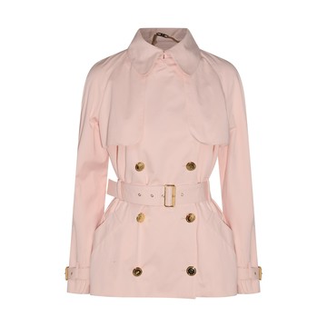 Elisabetta Franchi - Pink Cotton Trench Coat