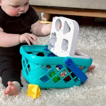 德國 Hape Baby Einstein 形狀分類購物籃