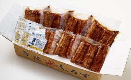 〈丸半堀江商店〉浜名湖産 串焼きうなぎ蒲焼 7袋（100g以上×7袋・タレ・山椒付き） 国産 真空パック