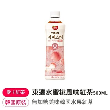 【韓味不二】東遠水蜜桃風味紅茶500ml