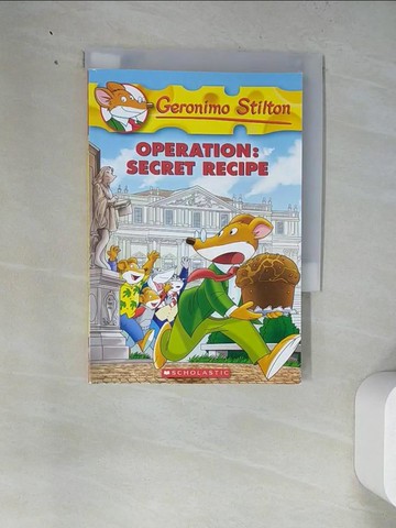 【書寶二手書T5／原文小說_WZN】Operation Secret Recipe_Stilton, Geronimo