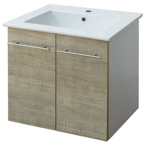 PV24609060E木紋面盆置物櫃60CM