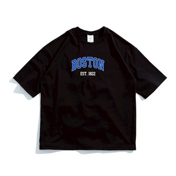 ONE DAY 台灣製 668A98 重磅螺紋落肩素T