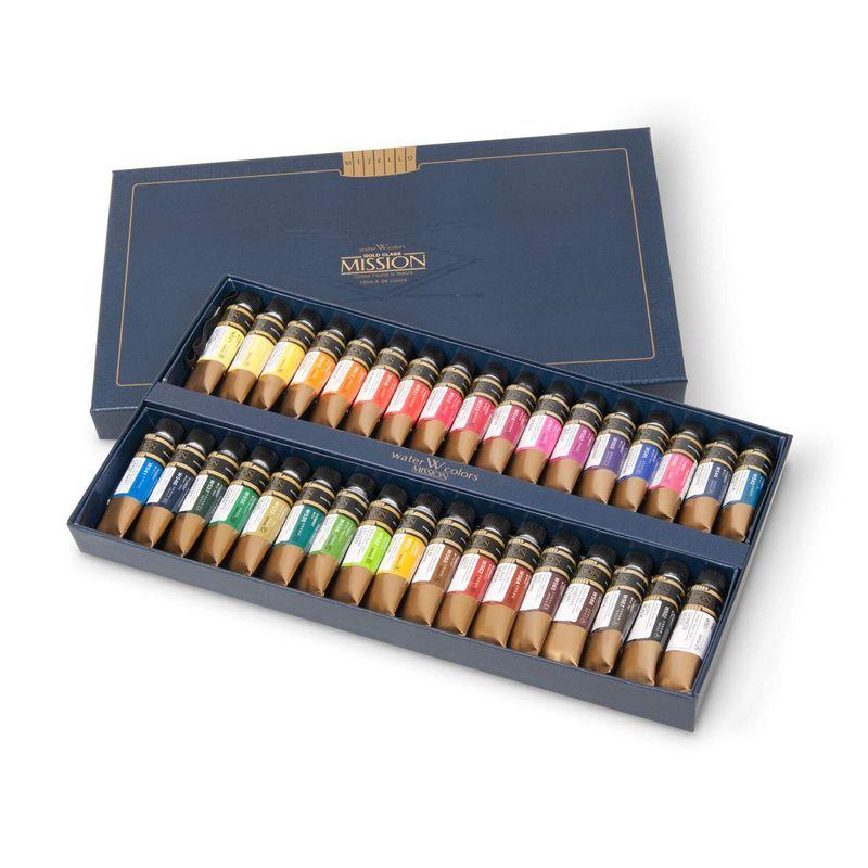 Mission Gold Water Color Set, Colors by Mijello Class