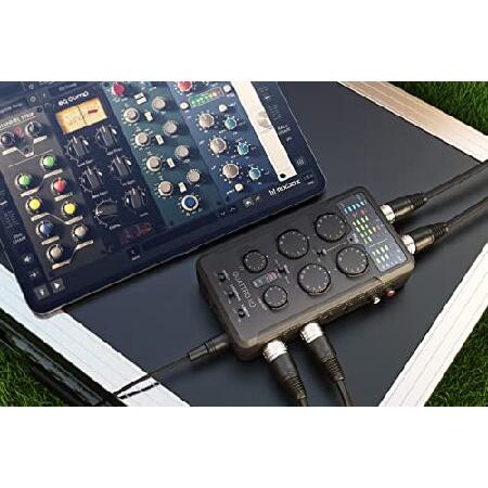 iRig Pro Quattro I O 4-input professional field recording interface and mixer並行輸入