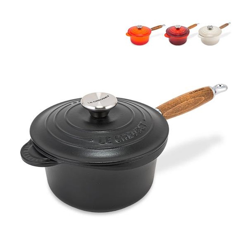 ル・クルーゼ ルクルーゼ Le Creuset 片手鍋 ソースパン 18cm 蓋付き