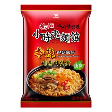 統一麵 小時光麵館 辛辣香菇風味袋92g
